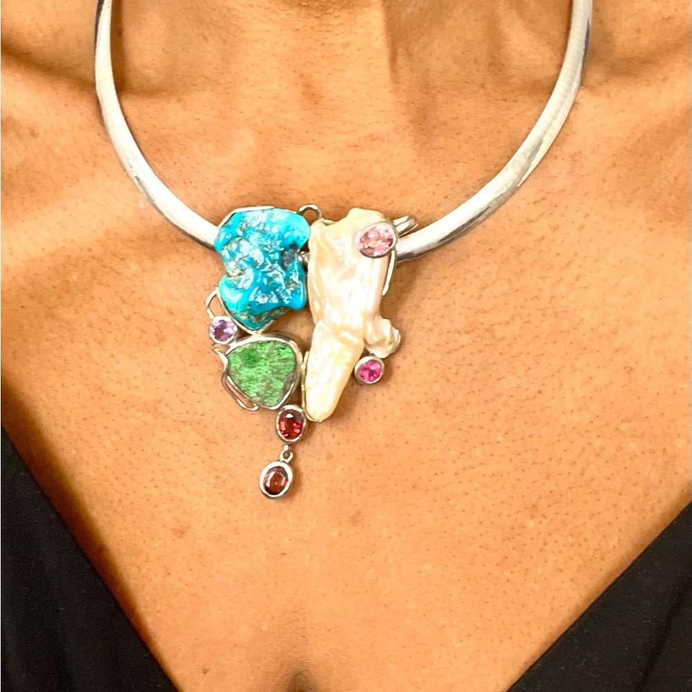 Semi Precious Stone Pendant